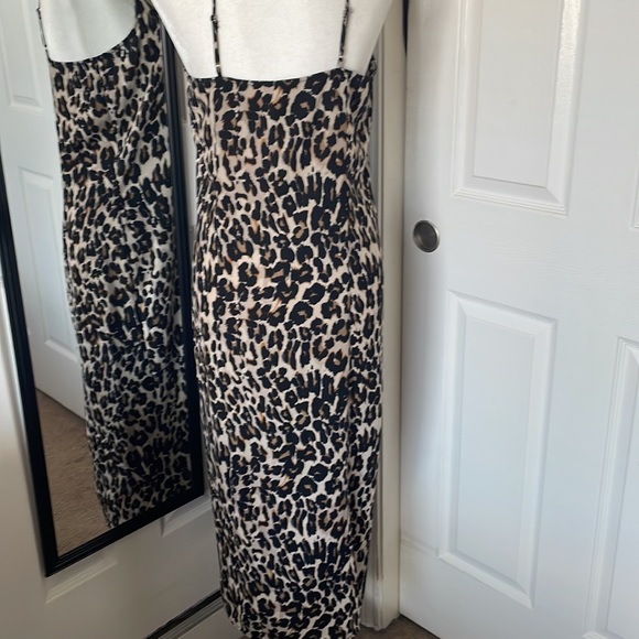Nordstrom BP. Leopard print slip dress - Picture 6 of 9